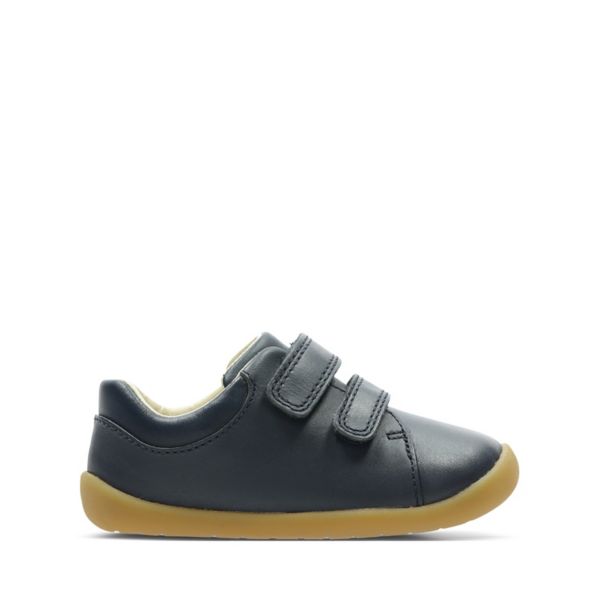 Clarks Boys Roamer Craft Toddler Casual Shoes Navy | USA-3042187